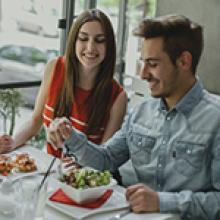 jantar com a namorada